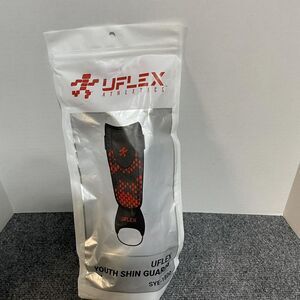 UFlex Athletics Youth Shin Guards Medium SYE-1800 Slip Slide Soccer Pads